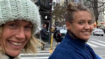 "El año pasado se fue con amigas, le gustó la vida de allá y ahora está instalada".