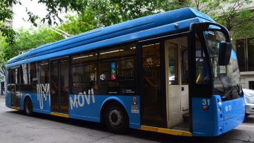 A partir de este lunes los trolebuses rusos cumplen únicamente el recorrido de la línea K.
