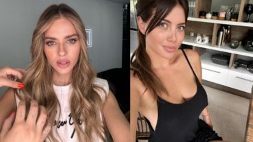 La Chin Suárez y Wanda Nara, dos gotas petróleo