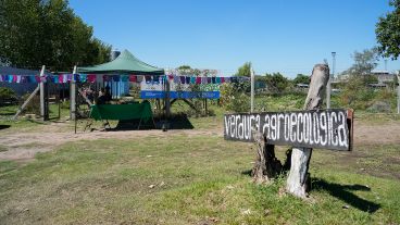 El viernes es día de venta de verduras agroecológicas, pero otros jornadas también hay oferta,