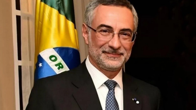 El nuevo embajador de Brasil en la Argentina, Julio Glinternick Bitelli.