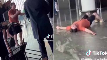 La situación quedó registrada en imágenes que se viralizaron en TikTok.