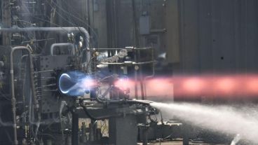 Durante su operación, el propulsor generó más de 17.793 N de empuje.