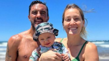 Mica, Fabián y Luca.