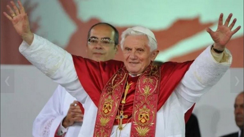 Benedicto XVI renunció al pontificado en febrero de 2013.