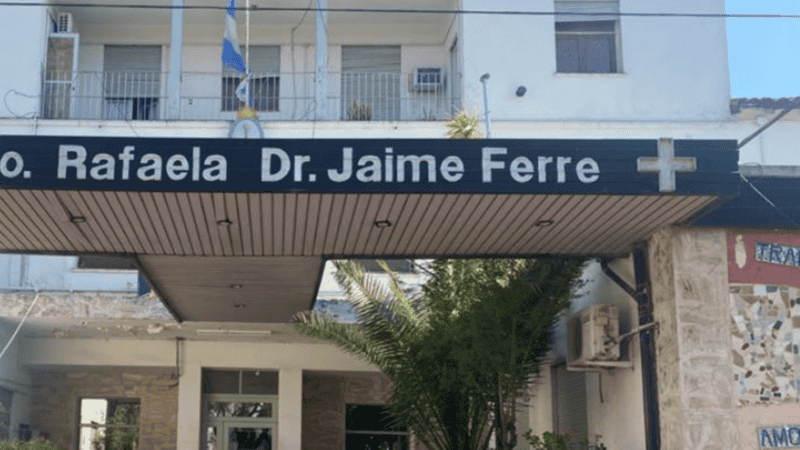 El hombre fallecido estaba internado en el hospital de Rafaela.