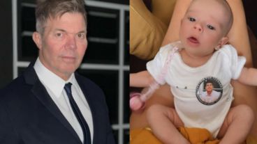 Fernando Burlando y su hija Sarah.