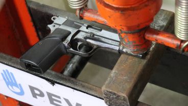 El desarme voluntario comenzará este lunes 30 de enero.