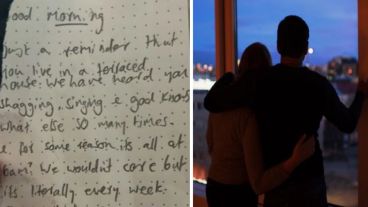 La nota fue publicada en Reddit por un amigo del hombre.