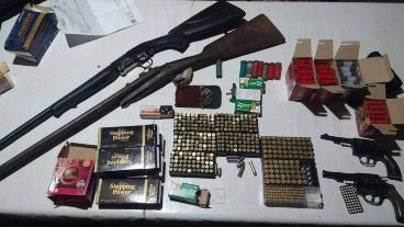 Los elementos secuestrados por el Comando Radioeléctrico.