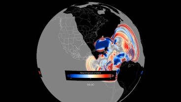 El equipo logró recrear los primeros 10 minutos de la generación del tsunami.
