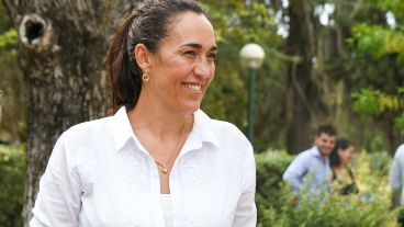 Erika Gonnet, ministra de Ambiente.