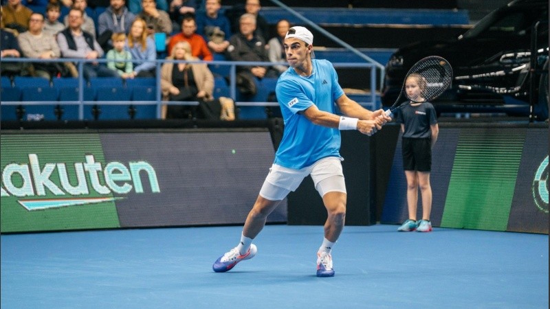 Francisco Cerúndolo obtuvo su primera victoria en Copa Davis.