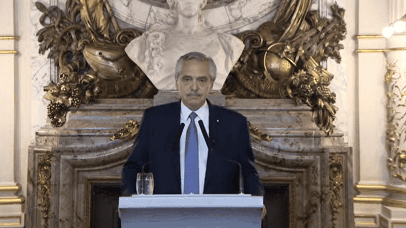 Alberto Fernández afirmó que espera establecer “reglas de competencia que sostengan la unidad que nos lleve a la victoria”.