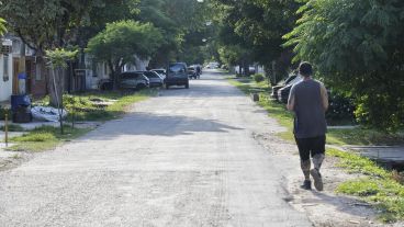 La cuadra de Riobamba al 4500, donde atacaron a balazos al hombre de 72 años que luego murió en el Heca.