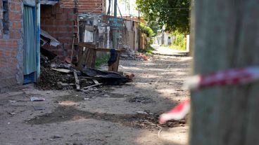 El búnker después fue derrumbado por vecinos.