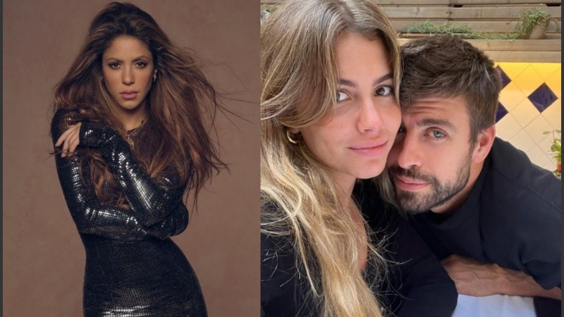Shakira, Clara y Piqué.