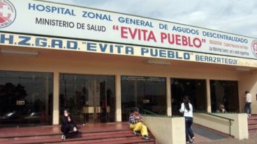 El hospital donde estuvieron internados los intoxicados.