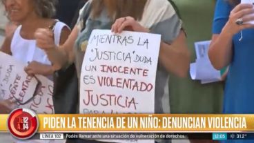 La abuela del niño no puede verlo por una medida judicial