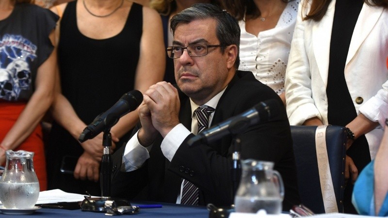 Germán Martínez, presidente del bloque de diputados nacionales del Frente de Todos.
