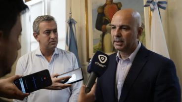 Pablo Javkin se reunió con el flamante ministro de Seguridad.