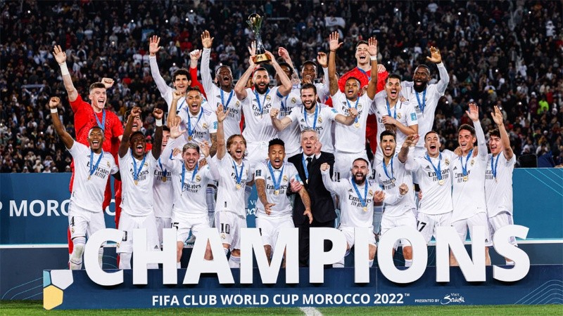 El Madrid consiguió su octavo título del mundo. 