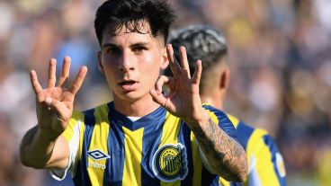 Mac Allister convirtió y se lo dedicó a Buonanotte.