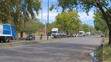 Así se encontraba el tránsito