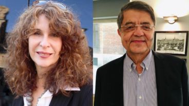 La escritora Gioconda Belli y el escritor Sergio Ramírez.