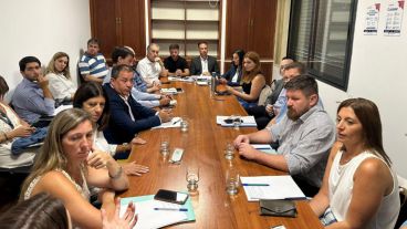 La seguridad pública en agenda. Diputados y senadores quieren a Brilloni en la legislatura la semana que viene.