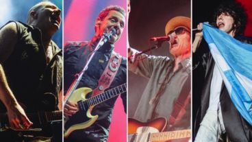 Catupecu Machu, Divididos, Sky y LP en la primera noche del festival Cosquín Rock 2023.