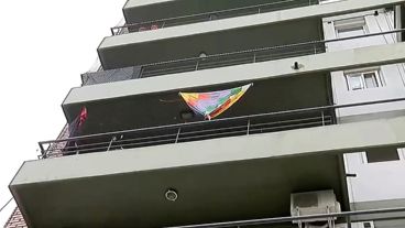 El hecho fue en calle Viamonte al 1600.