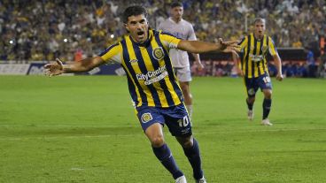 Malcorra tocó suave al gol y a festejar.