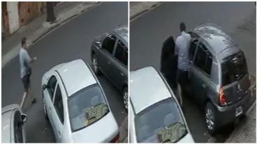 "A dos cuadras, por San Martín y Cerrito, siempre hay una patrulla policial que justo ayer no estaba".