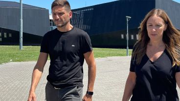 Los referentes de Juntos por el Cambio caminaron la ciudad durante este viernes.