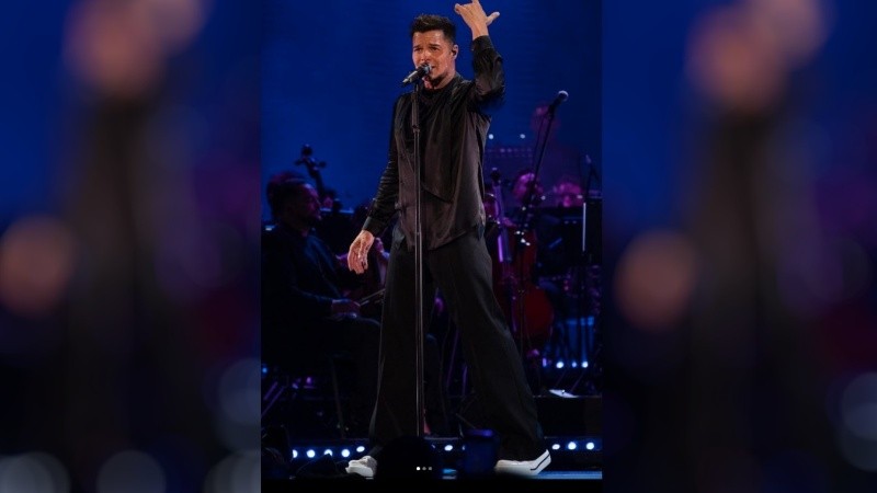 El cantante Ricky Martin.