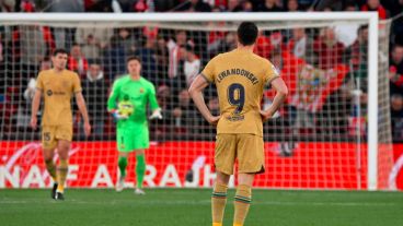 El goleador Lewandowski esta vez no marcó.