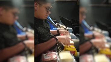 El "espectador sandwichero".