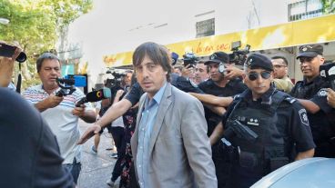 El fiscal Federico Rébola estuvo en la escena del ataque.