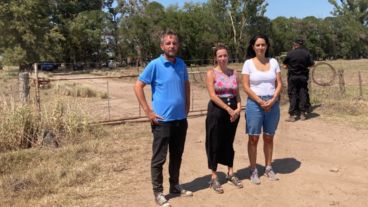 La Policía impidió el acceso al lugar a las diputadas Pacchiotti y De Ponti.