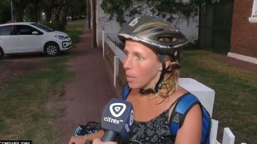 Una mujer vio cómo dos de los tres presos se escapaban corriendo.