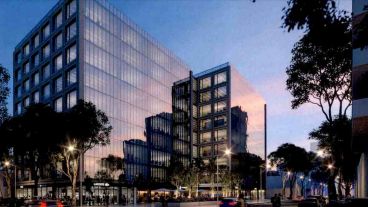 La esquina de Brown y Santiago. Así lucirá si el Concejo hace bien sus deberes.