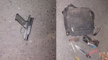 Los objetos secuestrados en ambos operativos.