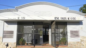 La escuela de zona sur atacada este domingo.