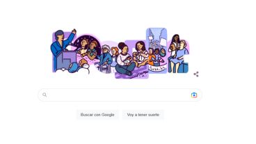 Doodle de Google en el 8M 2023