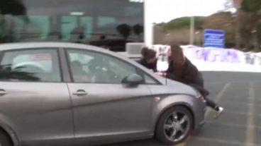 La conductora fue identificada.