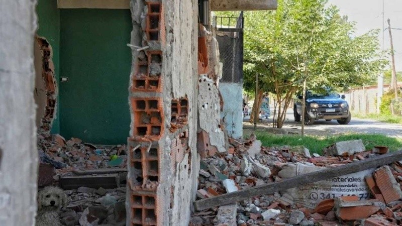 Así quedó una de las construcciones señaladas como búnker de 