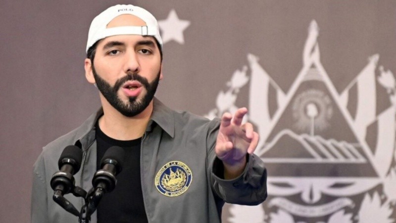 El presidente de la pequeña nación centroamericana, Nayib Bukele.