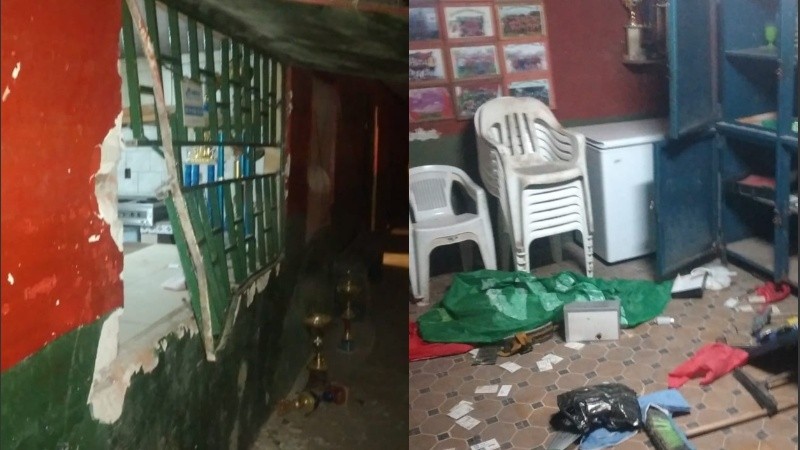 Así quedaron las instalaciones