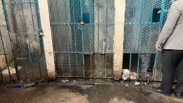 Así encontraron la cárcel de Las Flores el año pasado, durante la visita que hicieron diputados.